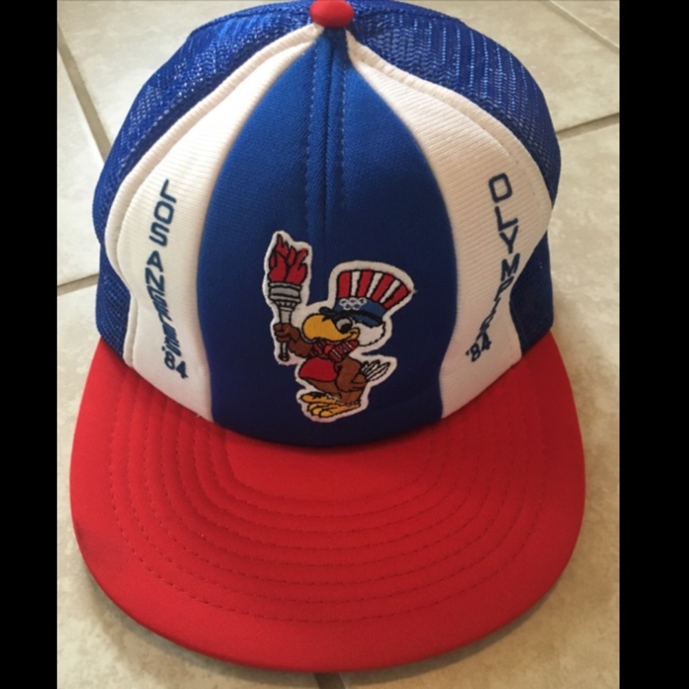 Vintage 1984 Los Angeles Olympics Snapback Hat