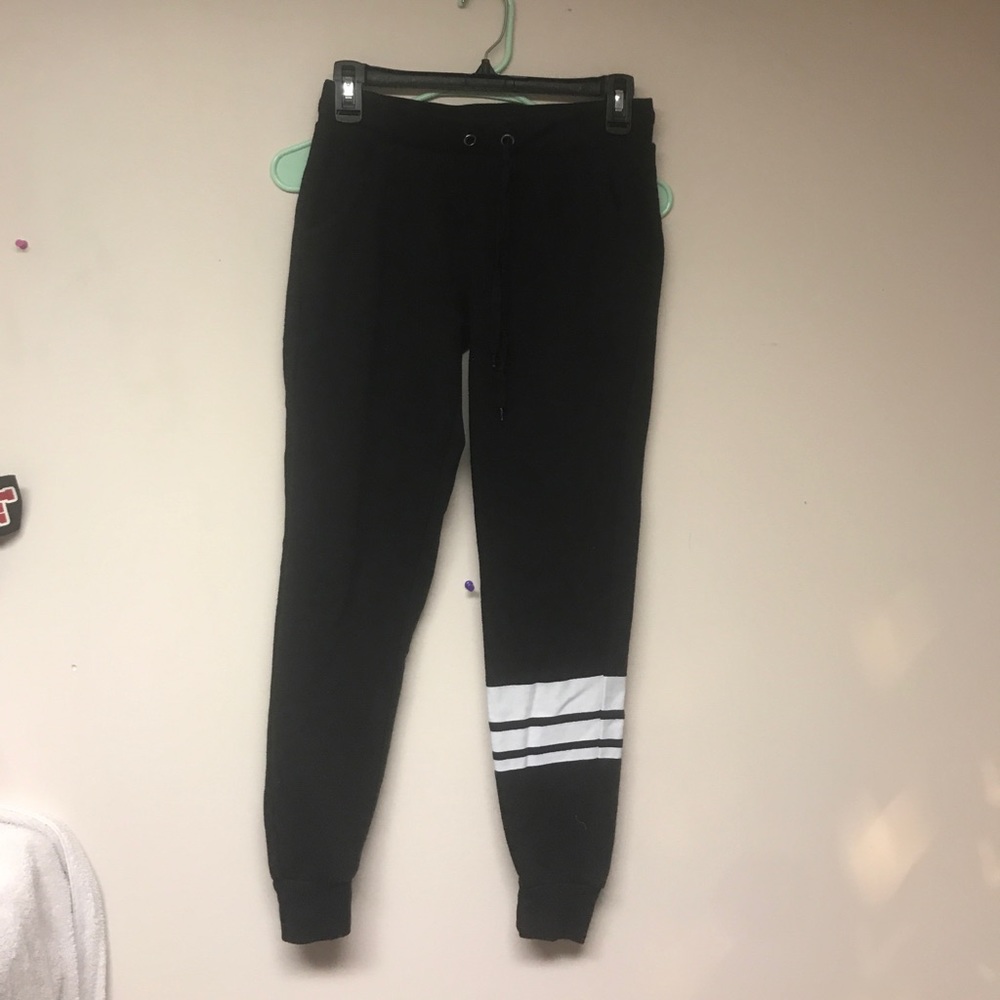 Black joggers