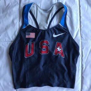 NWOT Nike USA Track and Field USATF Running Top