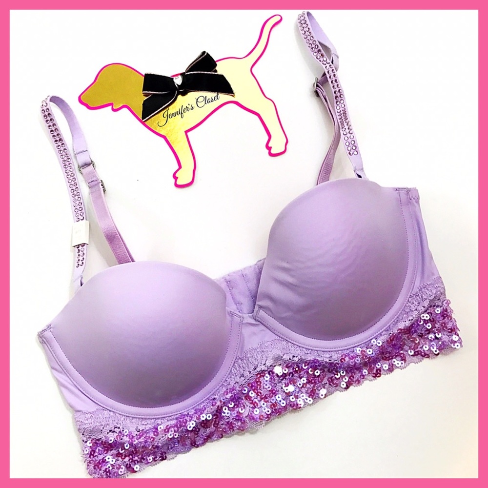 •Victoria's Secret PINK• Sequins multi-way push-up