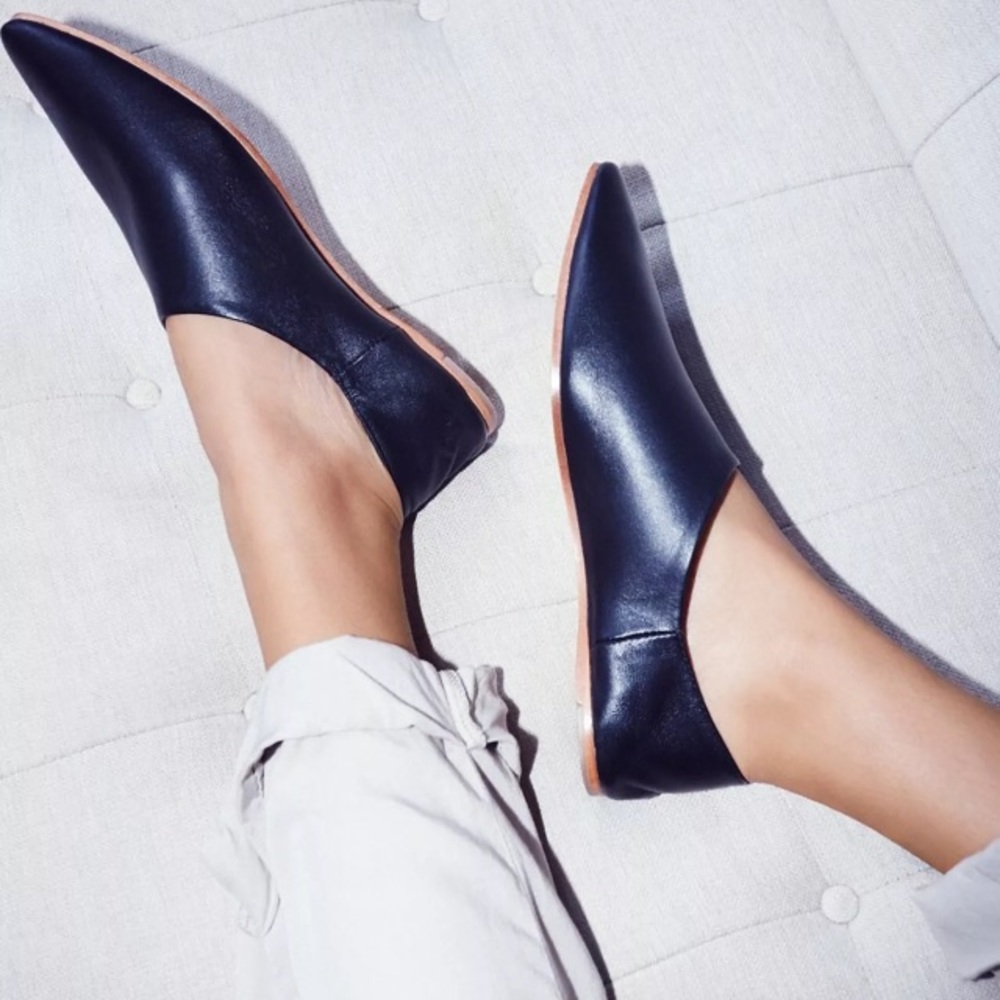 Jeffrey Campbell x Urban Outfitters black flats