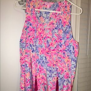 Cold shoulder Lilly Pulitzer shirt