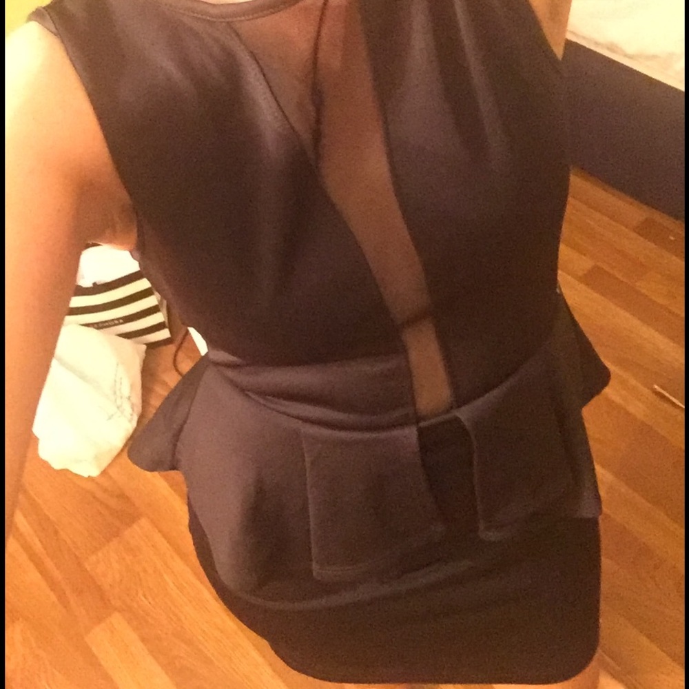 Guess brand. Black lacey dress. Brand new.