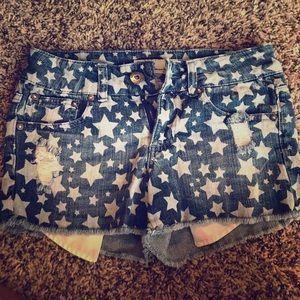 Vintage Havana Star jean shorts