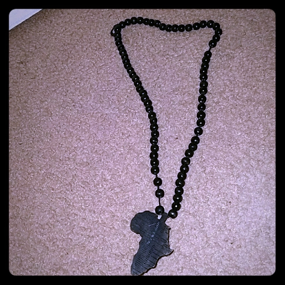 Black Jamaican necklaces