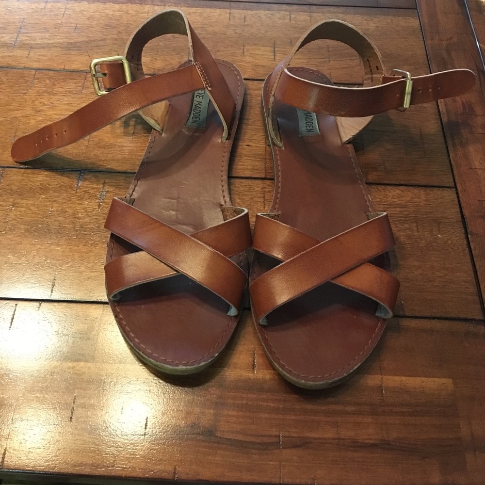Steve Madden Leather Sandals