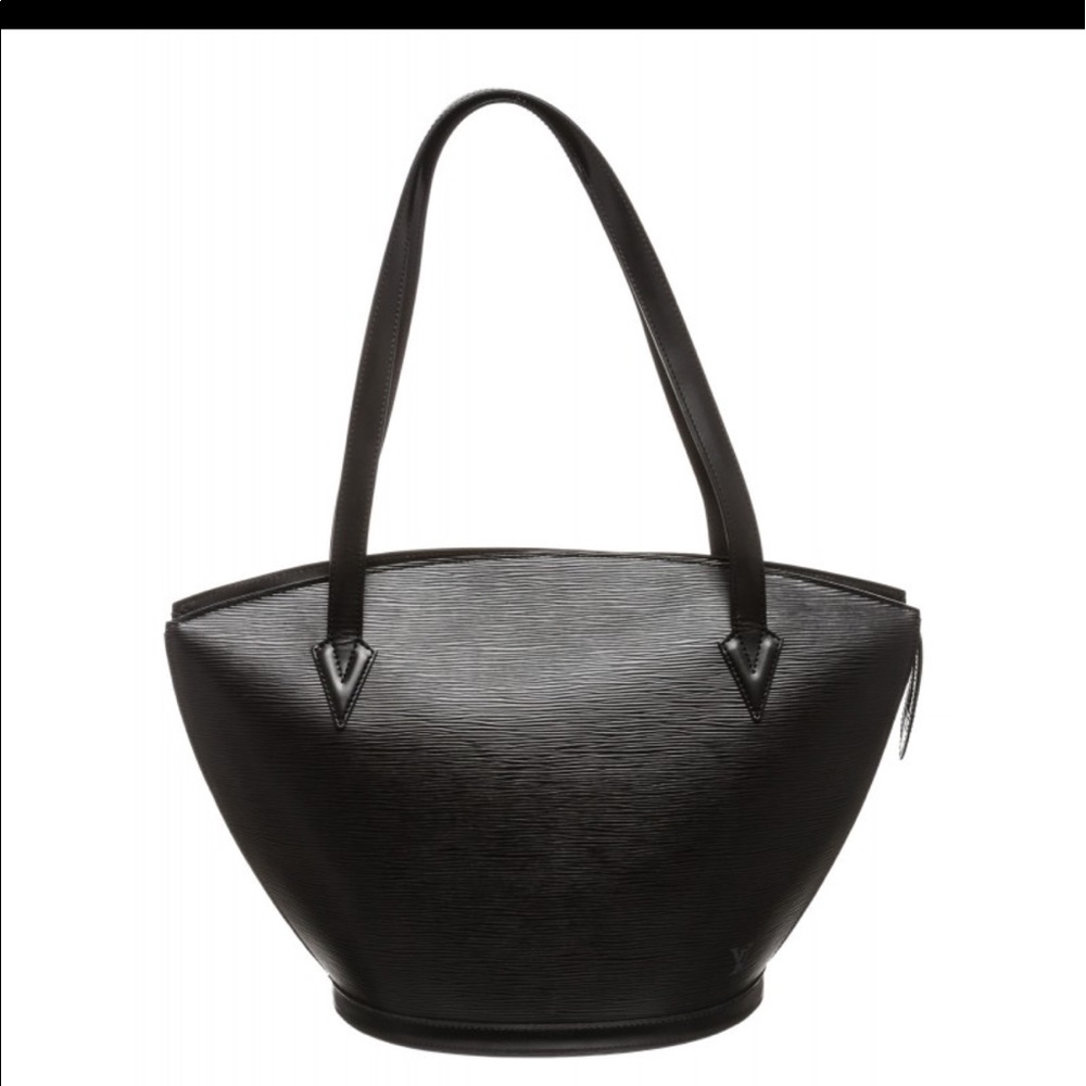 Louis Vuitton Black Epi Leather St Jacques Bag