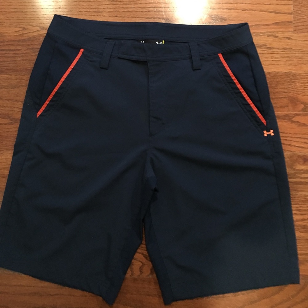 Under Armour Golf Shorts, Navy Blue