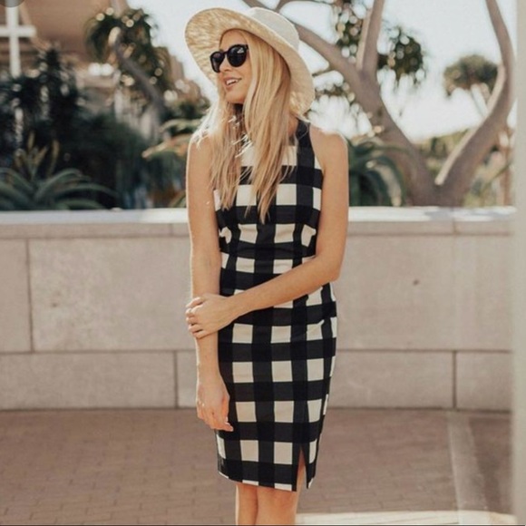 Banana republic gingham dress Clearance