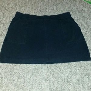 Size Petite XL Black Skort
