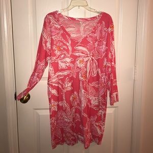 Lilly Pulitzer long-sleeved v-neck dress
