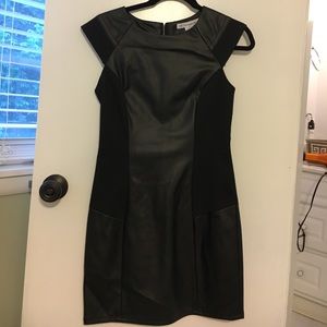 BCBGeneration Leather Dress