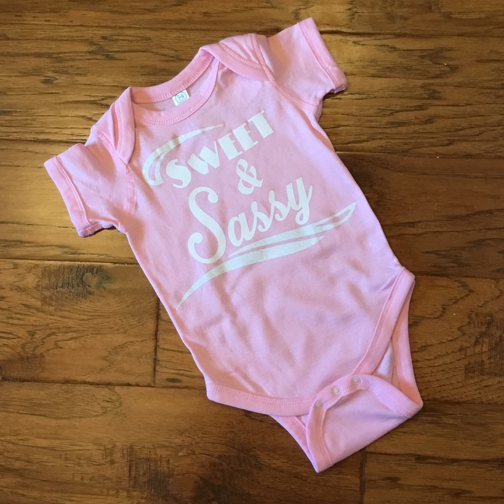 Sweet and Sassy Infant Onesie/Bodysuit