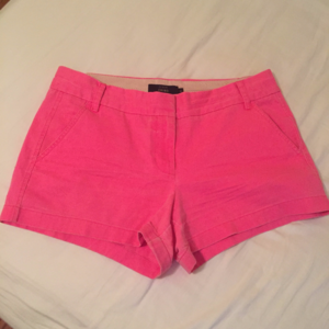 SOLD | Neon Pink J. Crew 3-in. Chino Shorts