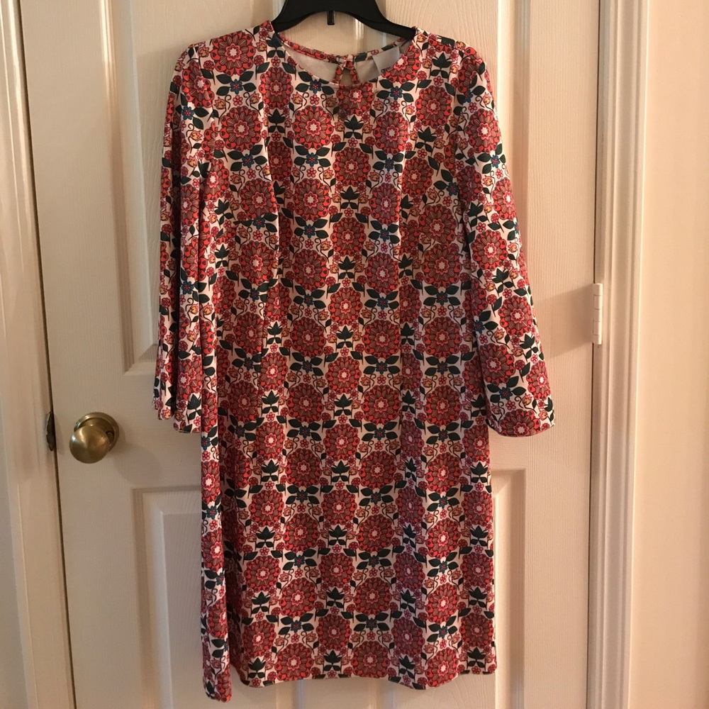 Asos Curve bell-sleeved dress