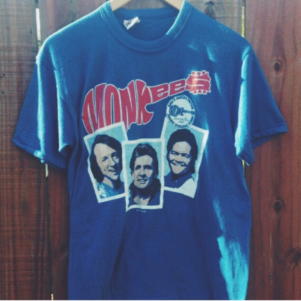 Vintage 1987 Monkees Tour Tshirt