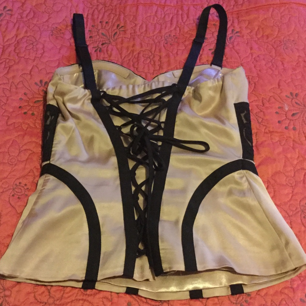BEBE Corset Bustier Top