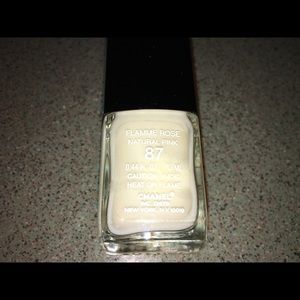 Chanel Le Vernis FLAMME ROSE NATURAL PINK #87 Rare