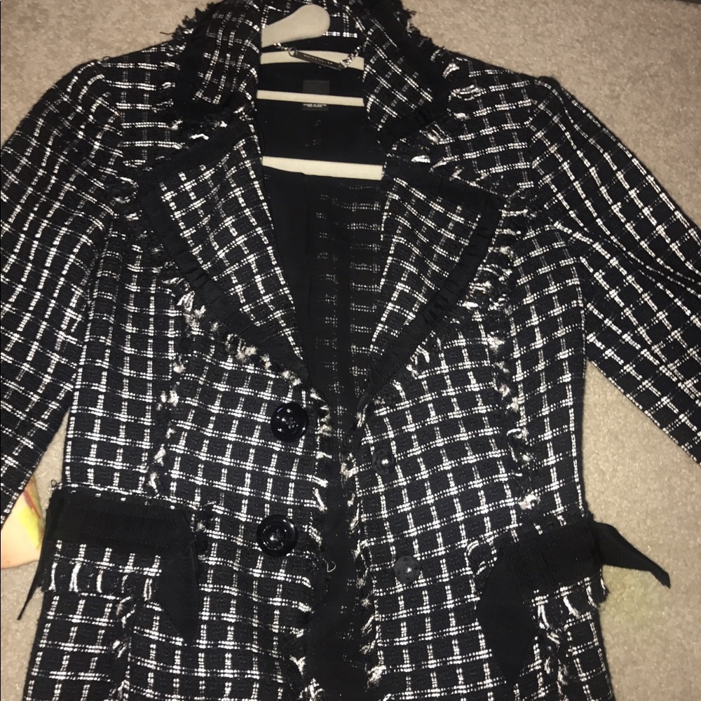 Knitted blazer
