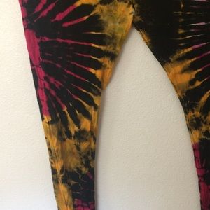 Tie dye pants