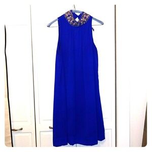 New York and Company Mock Neck Dress