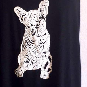 Bulldog tank top size XL SO cute