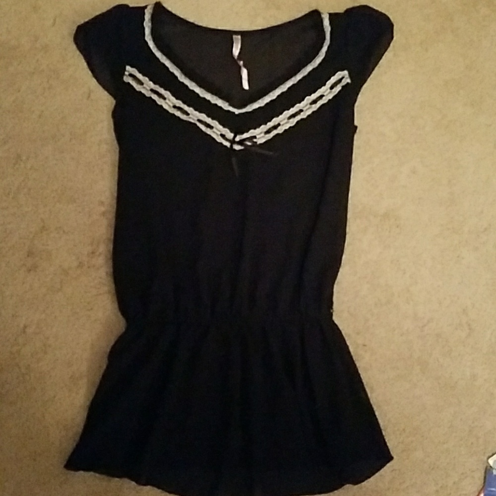 Black Dress Top