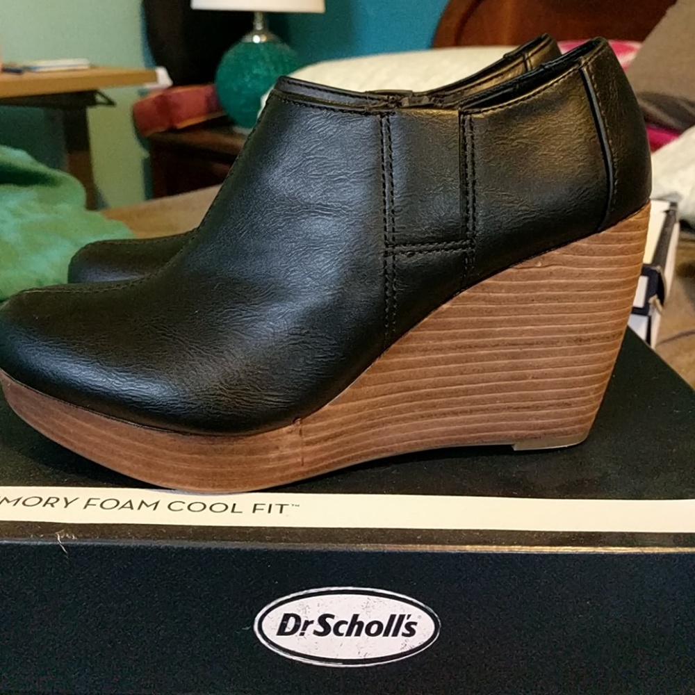 Dr Scholls Black booties