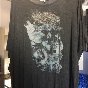 UO wolf tee