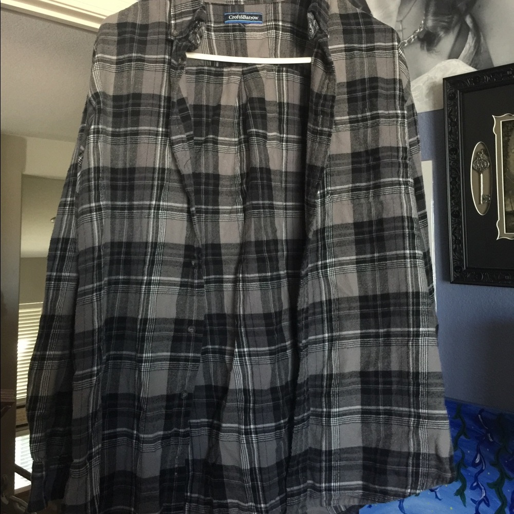 Printed flannel