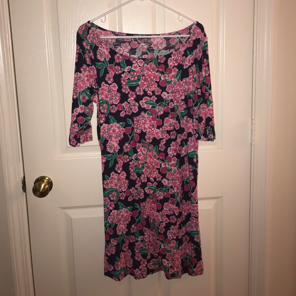 Lilly Pulitzer ruffle sleeved day dress