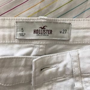 Hollister White Skinny Jeans