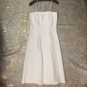 Viva La Guayavera Cuban Linen Dress size Large - 4