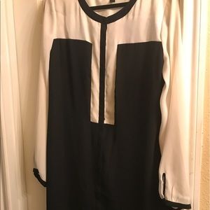 Black and White Dress