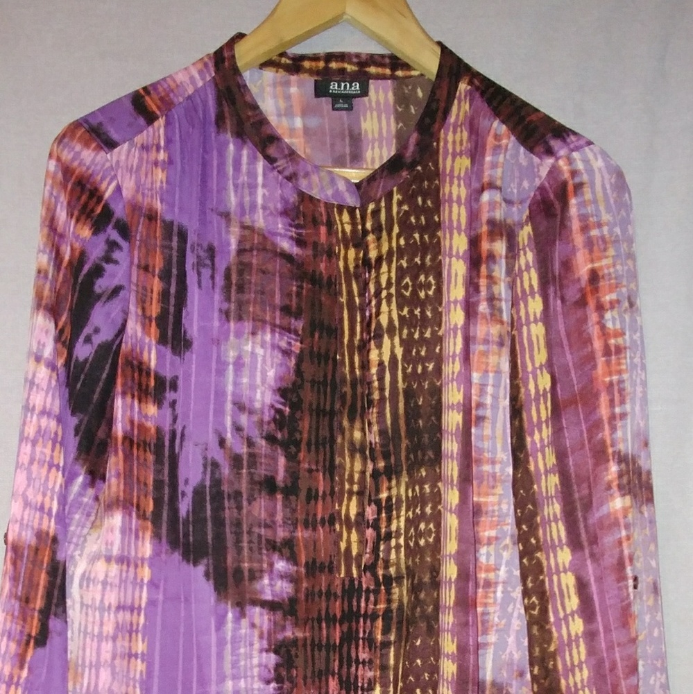 A.N.A 3/4 button tunic