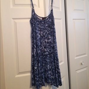 Tie-dye summer dress