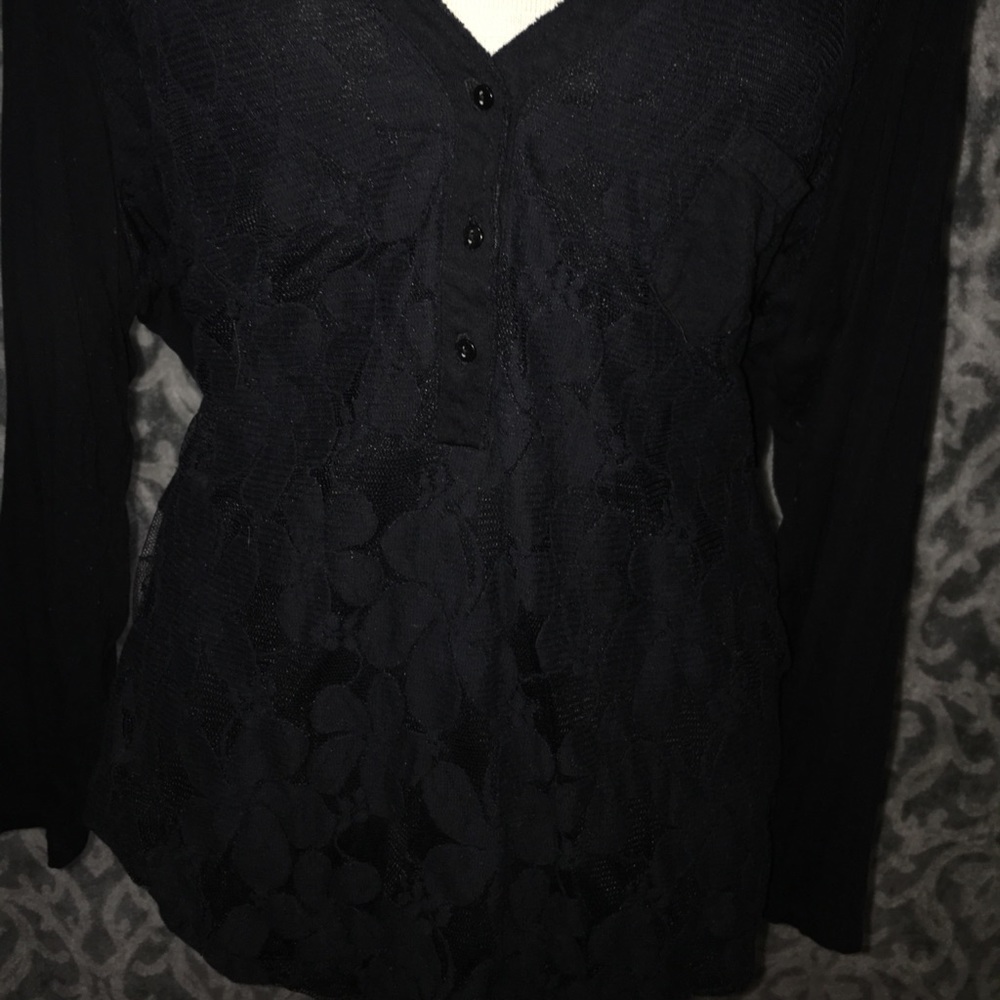 3x gnw plus size black shirt