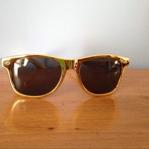Gold Four Loko Sunglasses