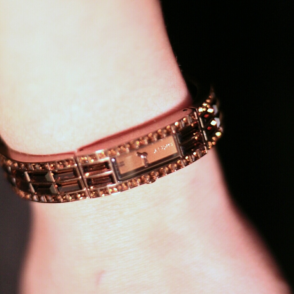 DKNY gem wristwatch