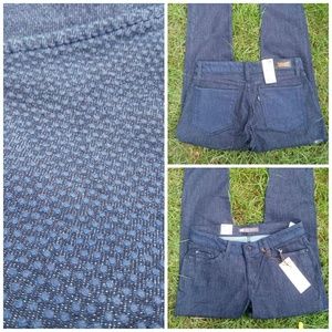 NWT Levi 524 Too Superlow Dot Jean Jegging Jeans