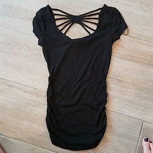 Cute criss cross back t-shirt!
