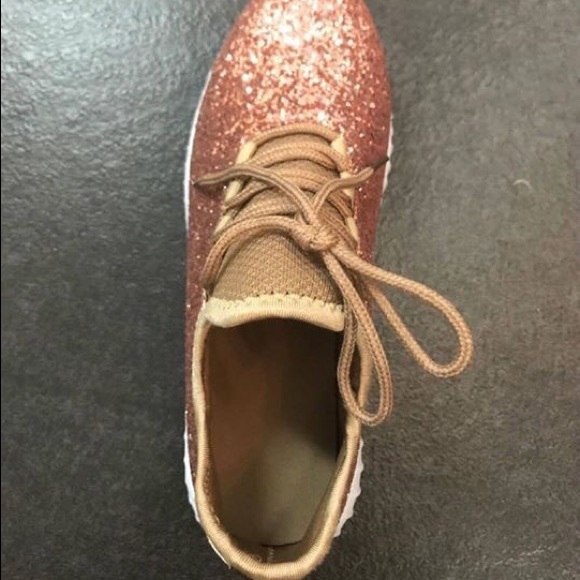 Rose gold Glitter bomb sneakers - Picture 5 of 7