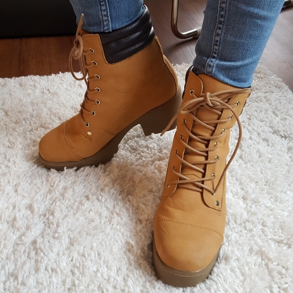 Call It Spring Combat Boots - Picture 1 of 4