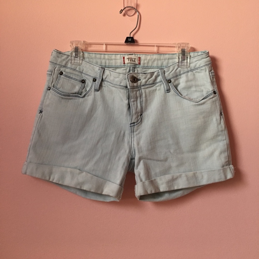 Light Wash Shorts