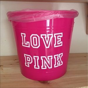 Victoria's Secret Love Pink trash can
