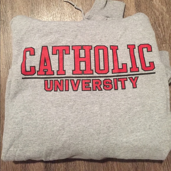 catholic university sweatshirt