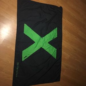Ed Sheehan X Concert Flag