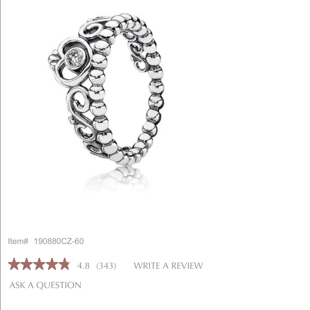 Pandora my princess ring