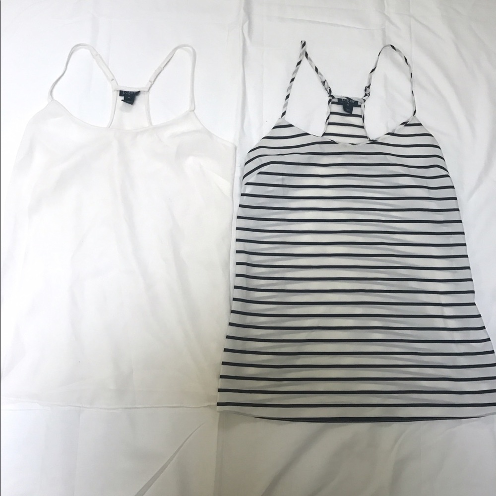 J. Crew chiffon tank top bundle size 00