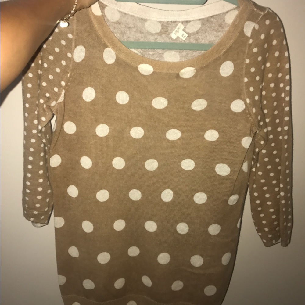 Low scoop sweater